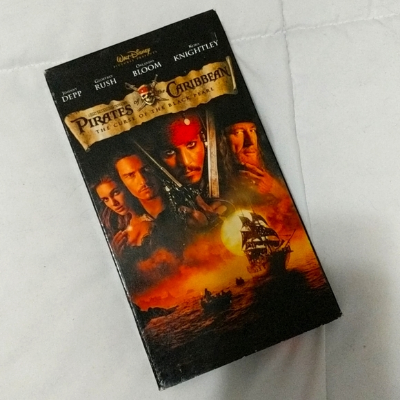 3/20 VHS Pirates of the Caribbean